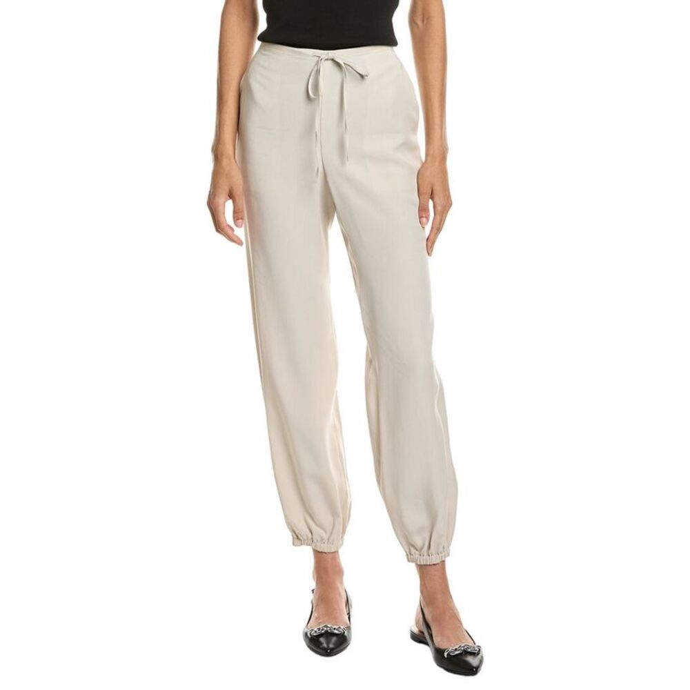 Theory Womens Pull On Wide Jogger